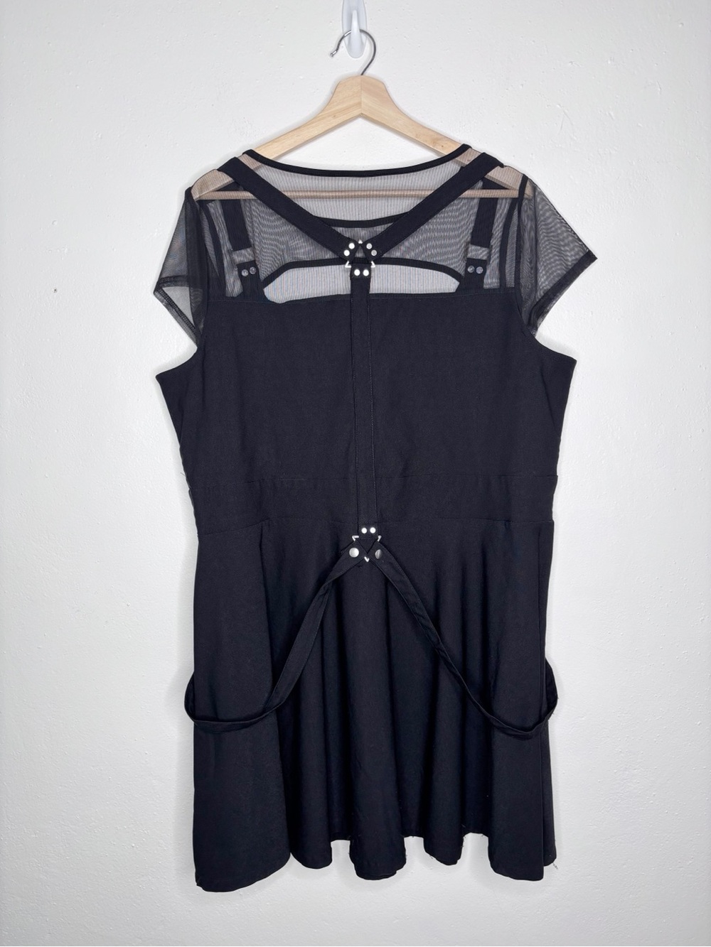 KillStar Kounter Kulture Skater Dress Black Plus Size 4XL NWT - Picture 5 of 13